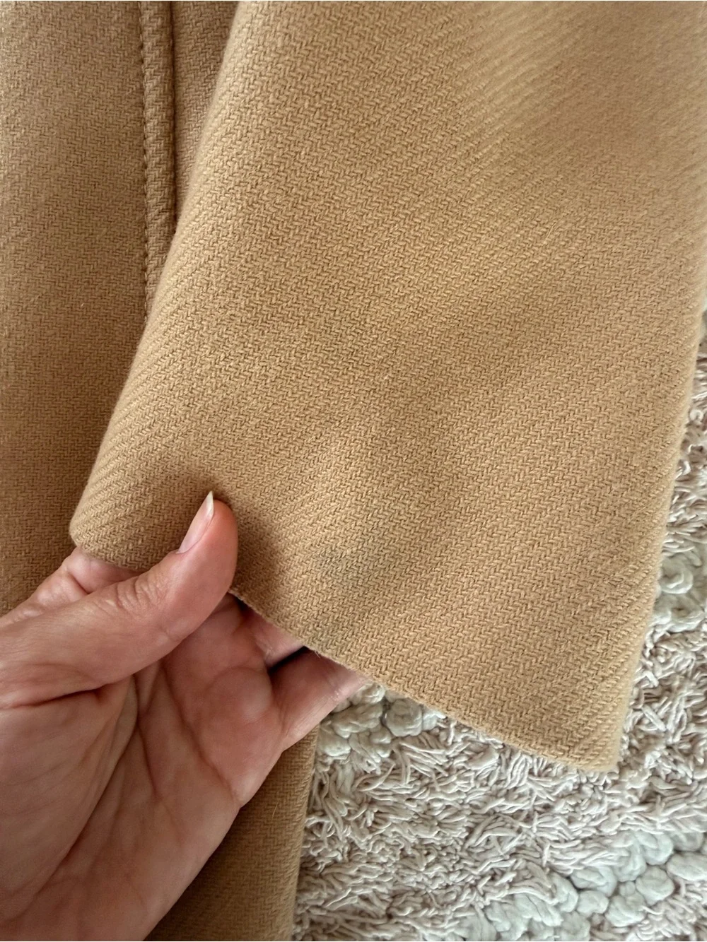 Zara Manteco Wool Coat